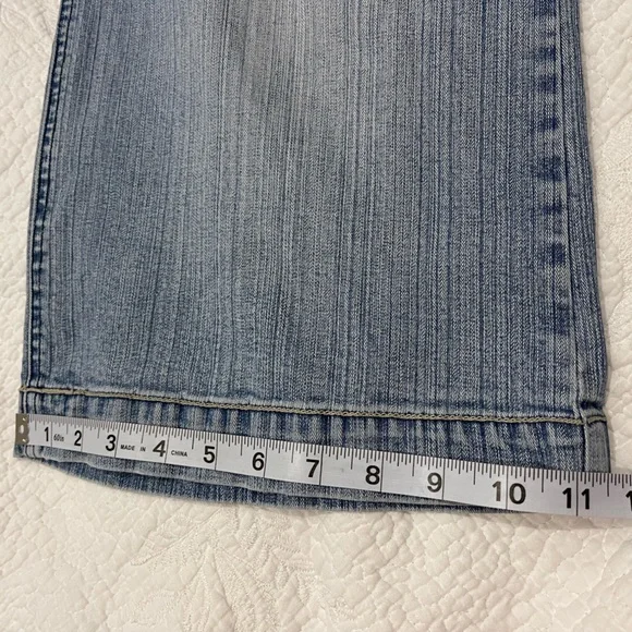 Vintage “Fire Jeans” 👖 size - 13 WIDE LEG Capri - Picture 8 of 11
